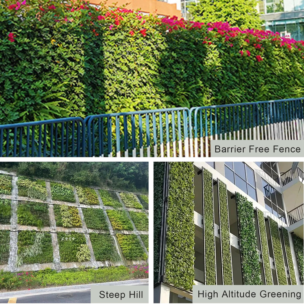 ERYRON Vertical Wall Planter Stackable Wall Planter Indoor Outdoor with 60 Pockets, Garden Self Watering Wall-Mounted Planter Plant Flower Pot Holder for Herbs Vegetables Fruits ERYRON