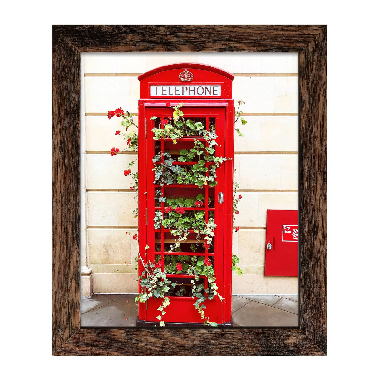 SESEAT 8x10 Picture Frame Rustic Brown, Display Pictures for Wall and Tabletop, 1 Pack SESEAT