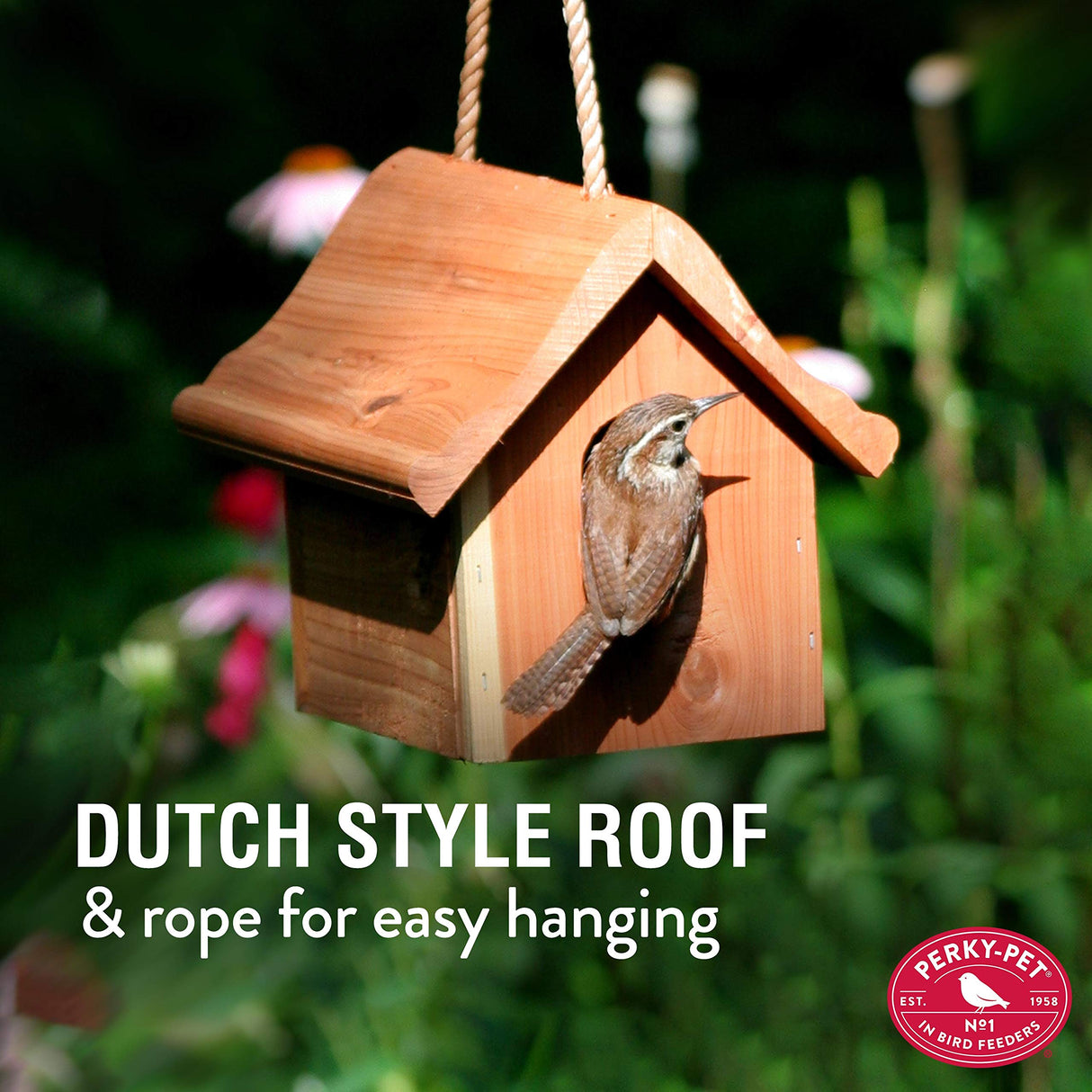 Perky-Pet 50301 Wren Home Birdhouse Perky-Pet
