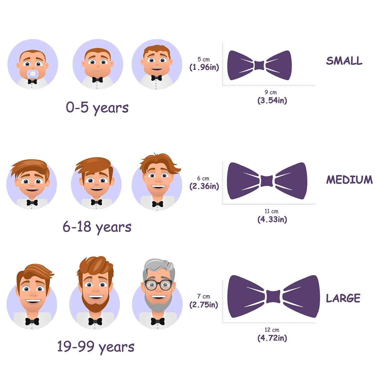 Bow Tie House Rustic Pre-Tied Bow Tie in 100% Burlap Hessian (Beige, Large) Bow Tie House