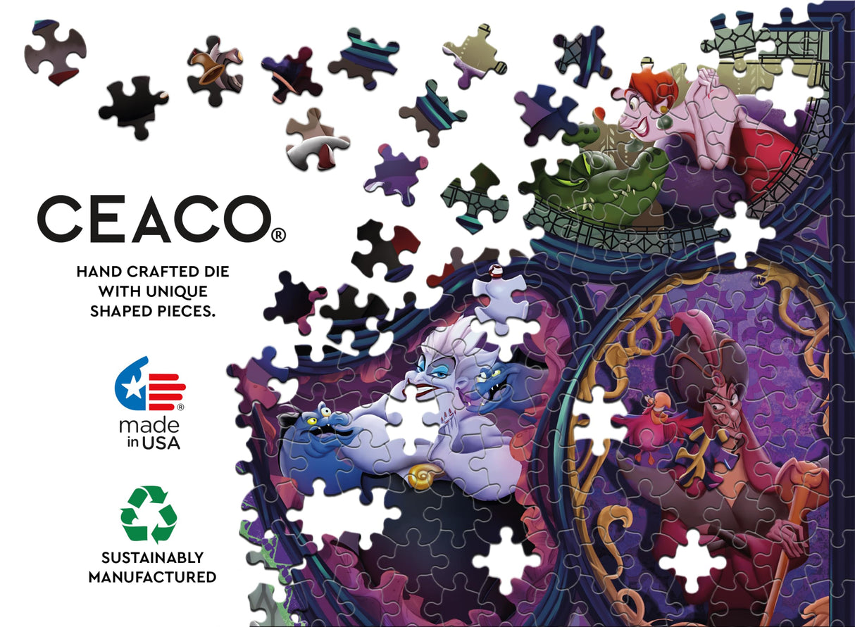 Ceaco - Disney - Villains & Their Pets - 1000 Piece Jigsaw Puzzle Ceaco