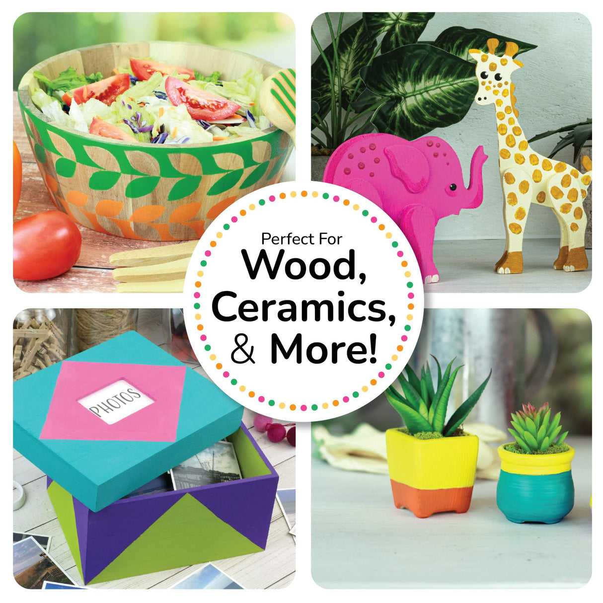 DecoArt Crafter’s Acrylic Paint Set, 24 (2 fl oz/59 ml) Assorted Matte Finish Colors, DIY Arts And Crafts Acrylic Paint, 48 Fl Oz(Pack of 1) DecoArt