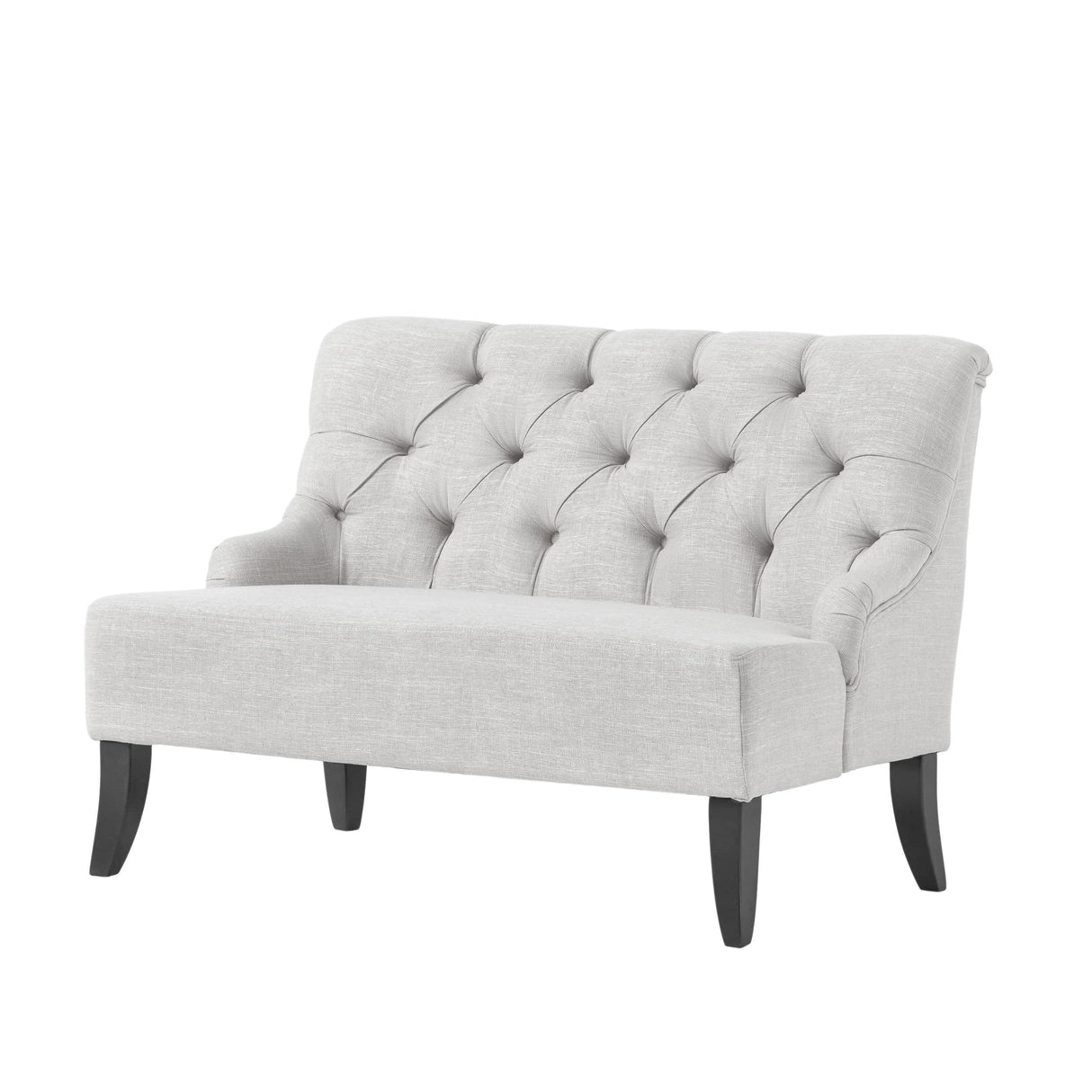 Christopher Knight Home Nicole Fabric Settee, Light Grey Christopher Knight Home