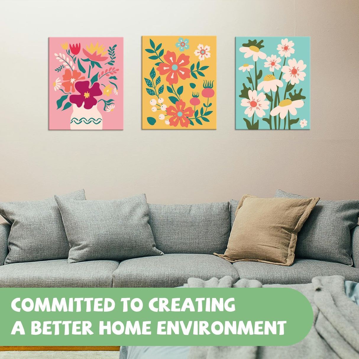 goldentime Framed Paint by Numbers for Adults and Kids Ages 8-12 - Easy to Paint by Number for Beginners, Flower Canvas Painting Kits Perfect for Gift Home Wall Decor 8 * 10inch goldentime