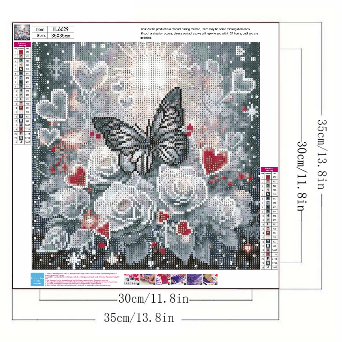 5D Diamond Painting Kits for Adults, Butterfly Diamond Art Kits for Adults Beginner, Rose Flower DIY Full Drill Diamond Dot Gem Painting for Home Wall Decor 13.8 x 13.8 inch GEMFAMILY