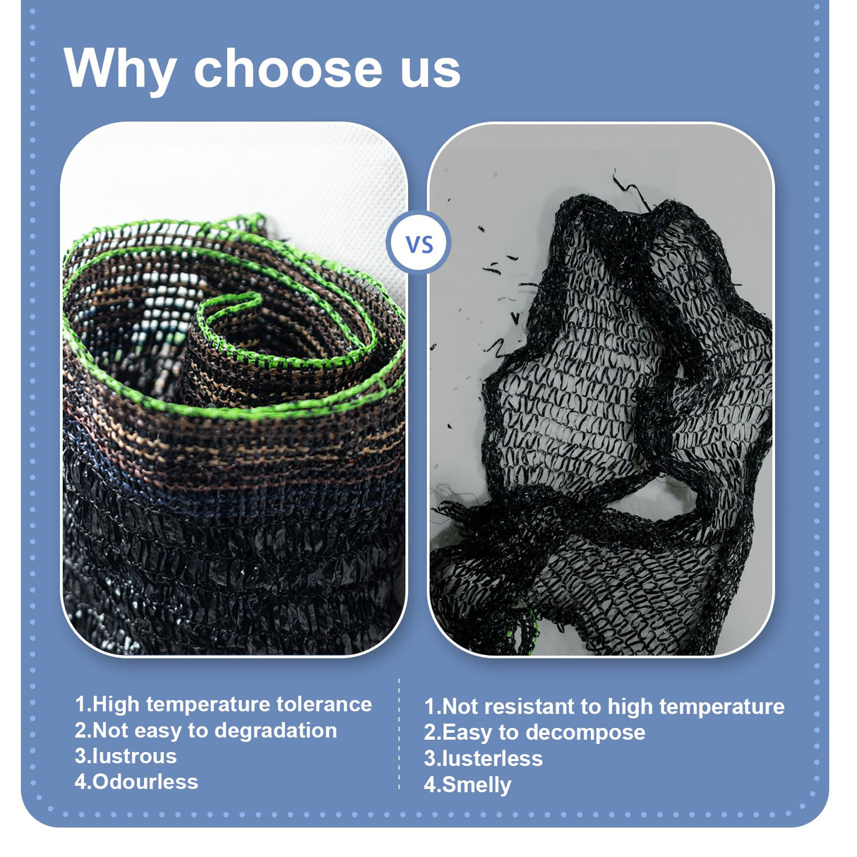 LOVE STORY 10x15FT 55% Black Shade Cloth Sun Shade Net UV Resistant Mesh Tarp Plant Cover Sunblock Net for Garden,Greenhouse,Vegetables,Flowers LOVE STORY