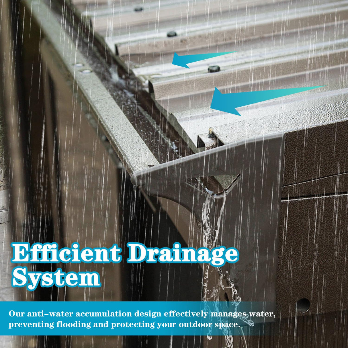 Domi 12x16FT Wall-Mounted Sunroom Gazebo, Aluminum Solarium with Galvanized Steel Sloping Roof, Detachable PC Screens, Front & 2 Side Sliding Doors, Outdoor Sun Room Lean to Gazebo for Patio Deck Lawn domi outdoor living