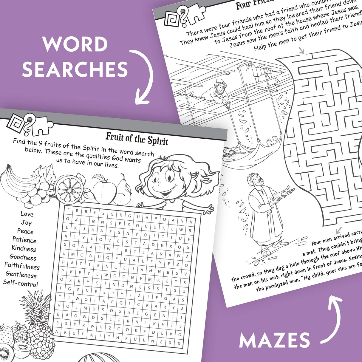 Bible Story Activity Fun - Learn Play Grow Christian Art Kids