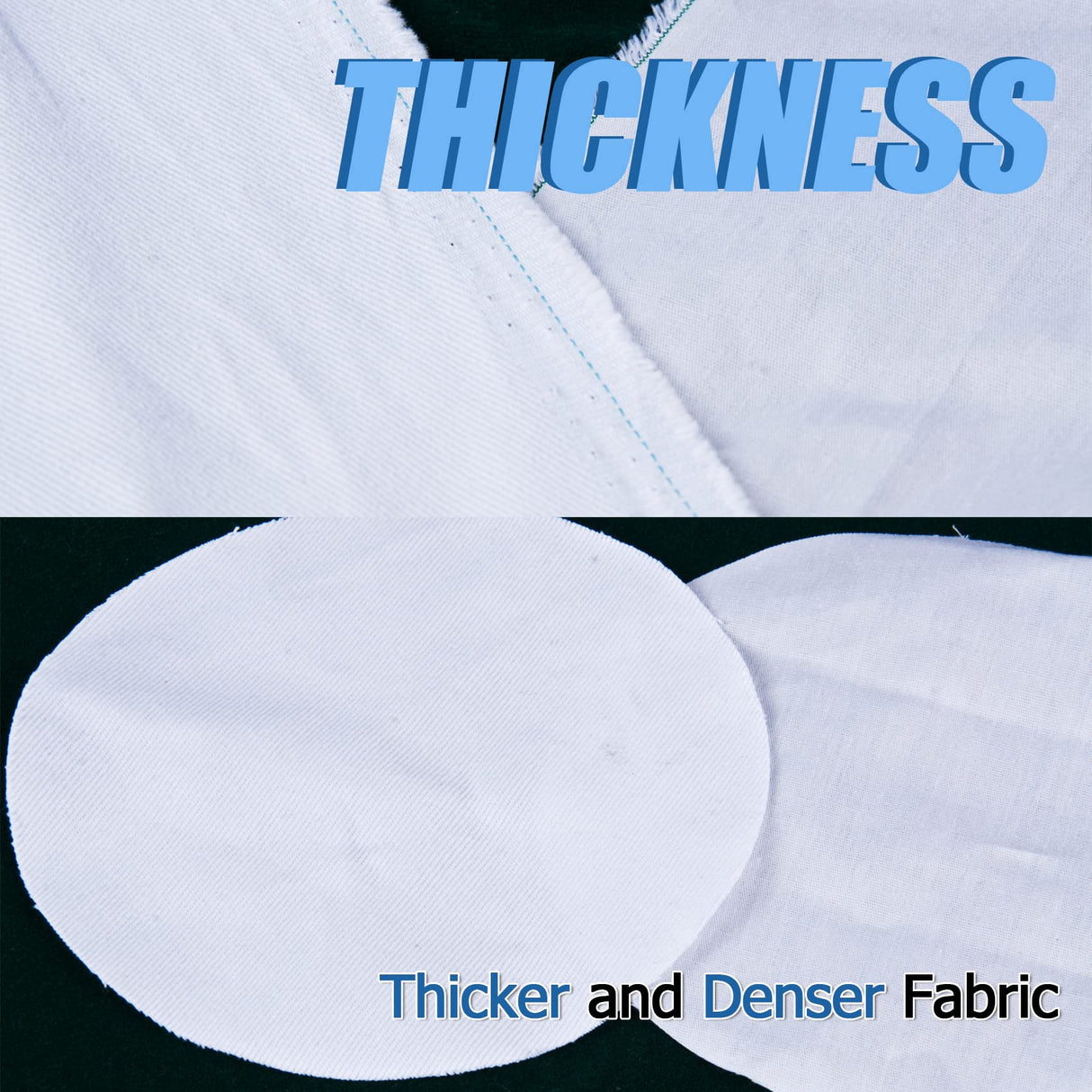 2 Yard White Twill Cotton Canvas Fabric,Natural Thick Cotton Poplin Fabric by The Yard,59 Inches Wide 100% Cotton, Embroidery Muslin Quilting Fabric Material for Sewing Material Apparel Cloth WAFASSZD