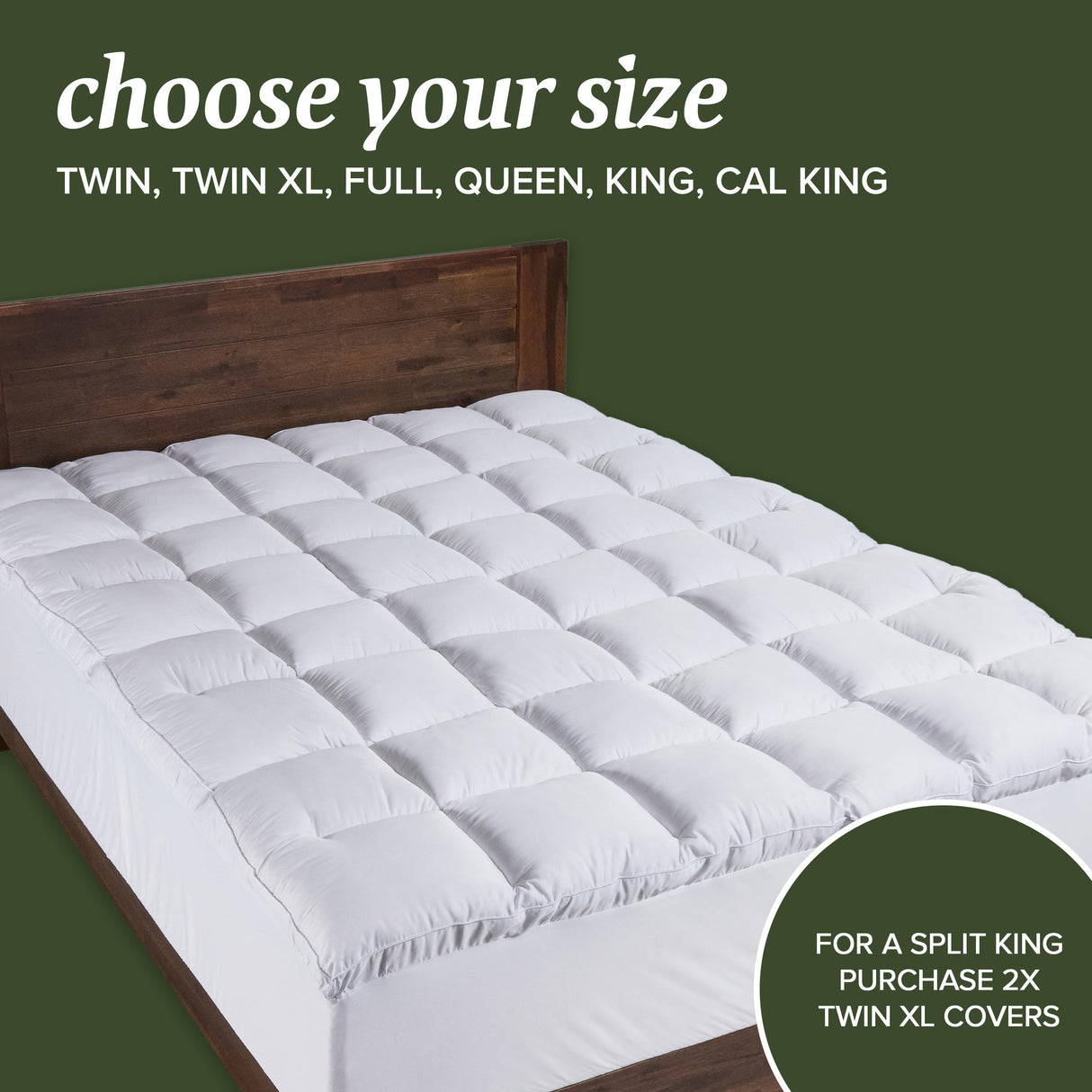Beckham Hotel Collection King Size Mattress Pad (Extra Padded) & Protector Hybrid - Quilted Pillow Top Mattress Cover - Thick, Plush, Fitted Mattress Topper for Bed Beckham Hotel Collection