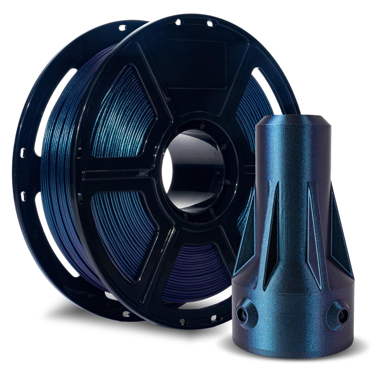FLASHFORGE ASA Filament 1.75mm Burnt Titanium, 3D Printer Filament 1kg (2.2lbs) Spool, Dimensional Accuracy +/- 0.02mm, Durable, High UV-Resistant, Perfect for Printing Outdoor Functional Parts FLASHFORGE