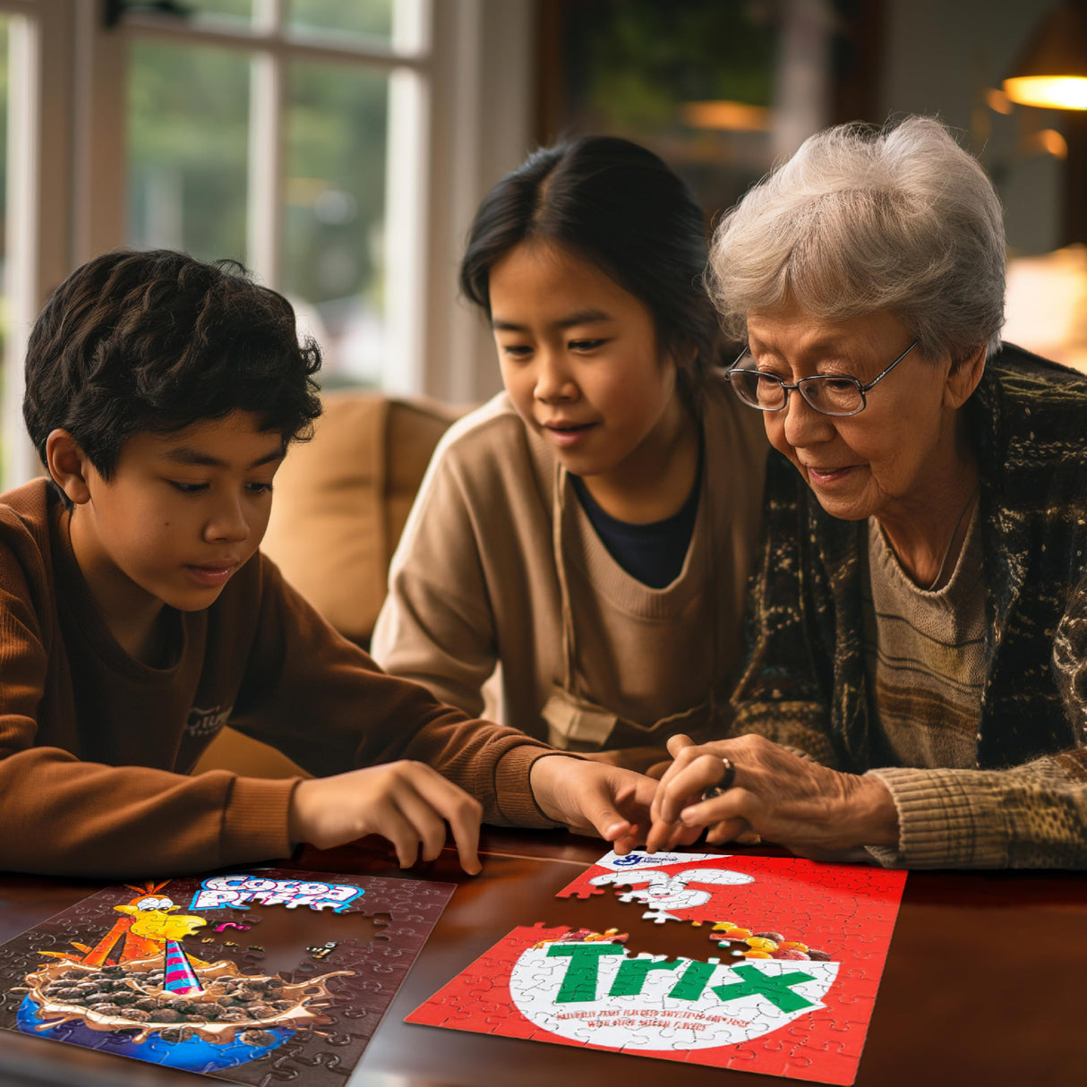 White Mountain Puzzles Mini Cereal Boxes - 100 Piece Puzzles - Six Pack of Puzzles White Mountain