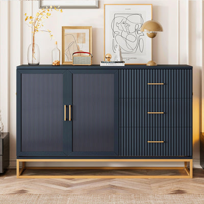 Queen Size Murphy Bed with Frosted Glass Doors,Fake Drawers and Metal Legs,for Small Spaces Apartments Studio Guest Room Use (Black#b, Queen)