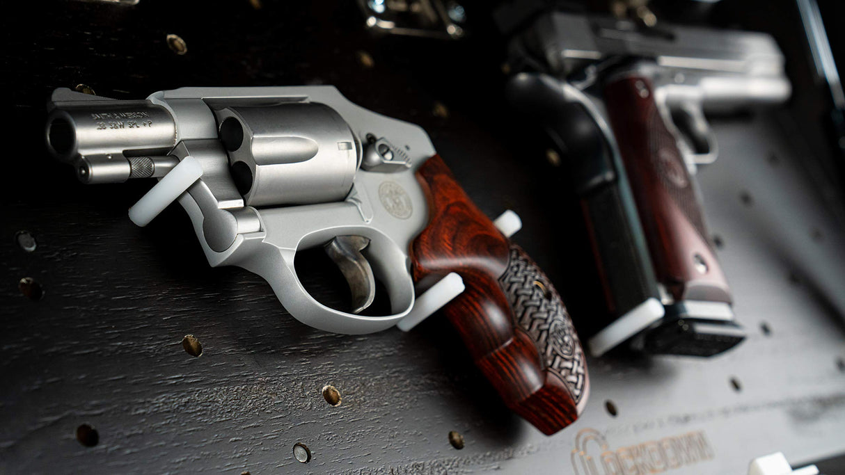 Lockdown In Plain Sight Shelf with Discreet Design, Easy Magnetic Access, Customizable Compartment and PUCK Integration for Home, Business and Security Lockdown