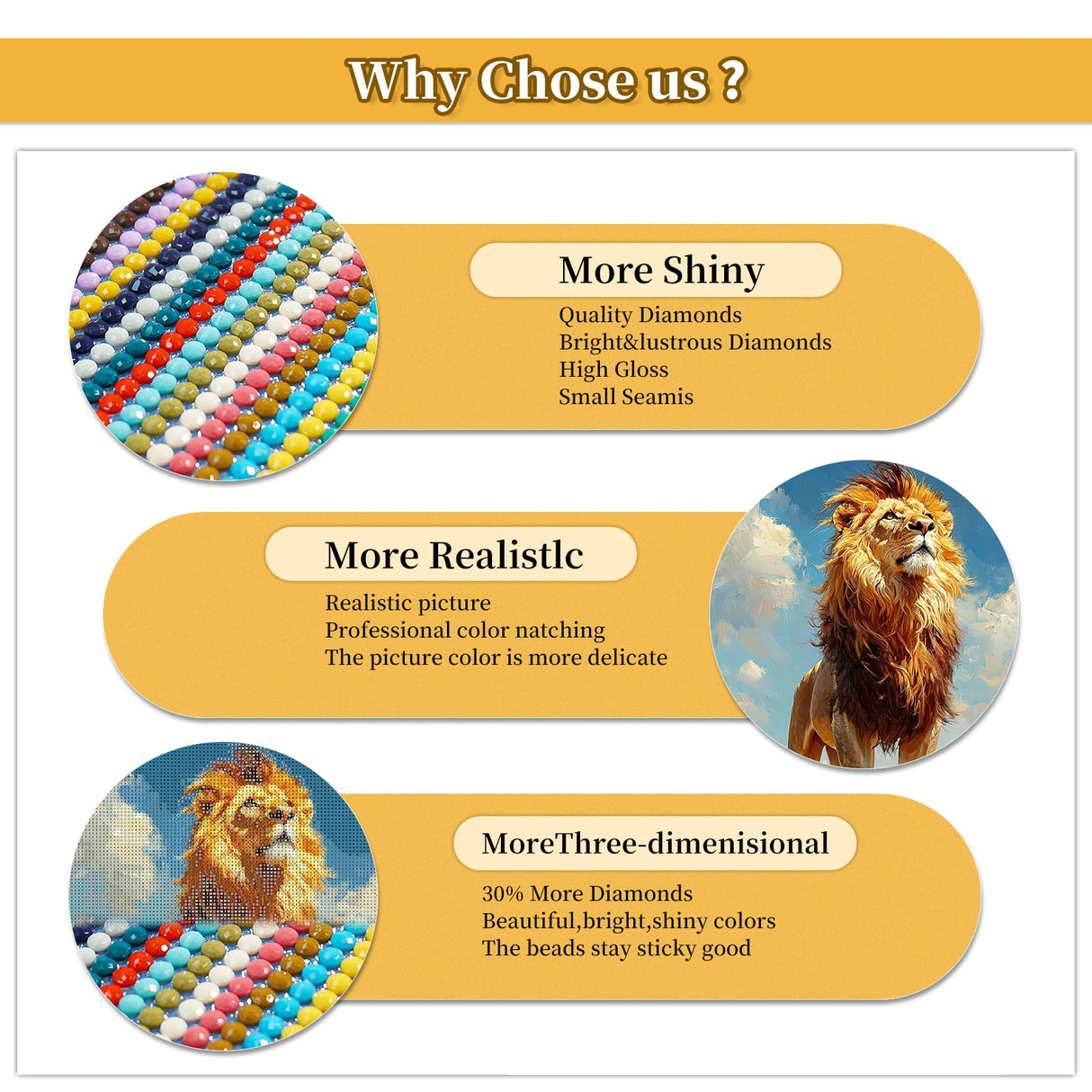 BWFY 12 Pack Animal Diamond Painting Kits for Adults, 5D Diamond Art Kit,DIY Full Drill Diamond Art Sets with Tools, Beginner-Friendly Craft Projects for Home Wall Decor or Gift, 12x16 Inch BWFY