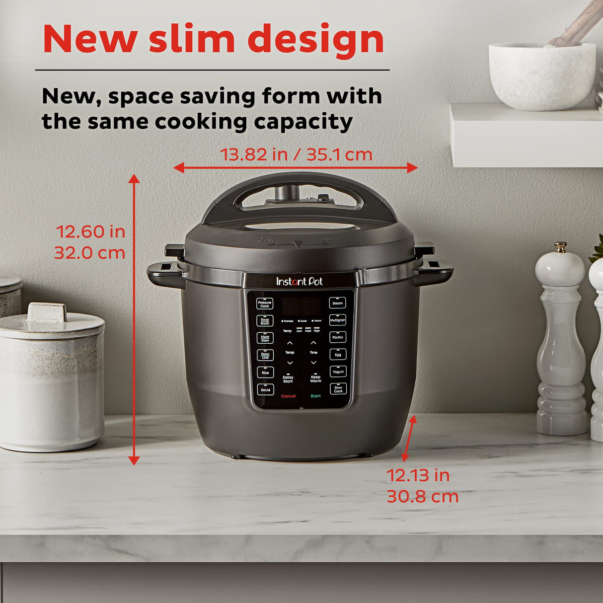 Instant Pot RIO, 7-in-1 Electric Multi-Cooker, Pressure Cooker, Slow Cooker, Rice Cooker, Steamer, Sauté, Yogurt Maker, & Warmer, Includes App With Over 800 Recipes, 6 Quart Instant Pot