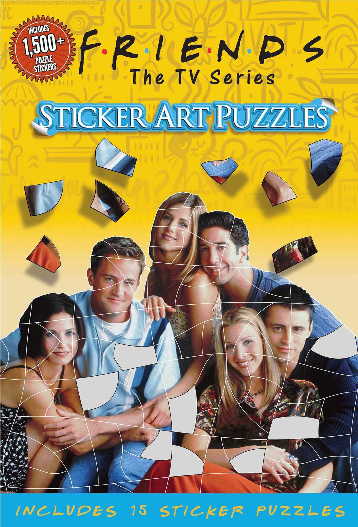 Friends Sticker Art Puzzles Thunder Bay Press