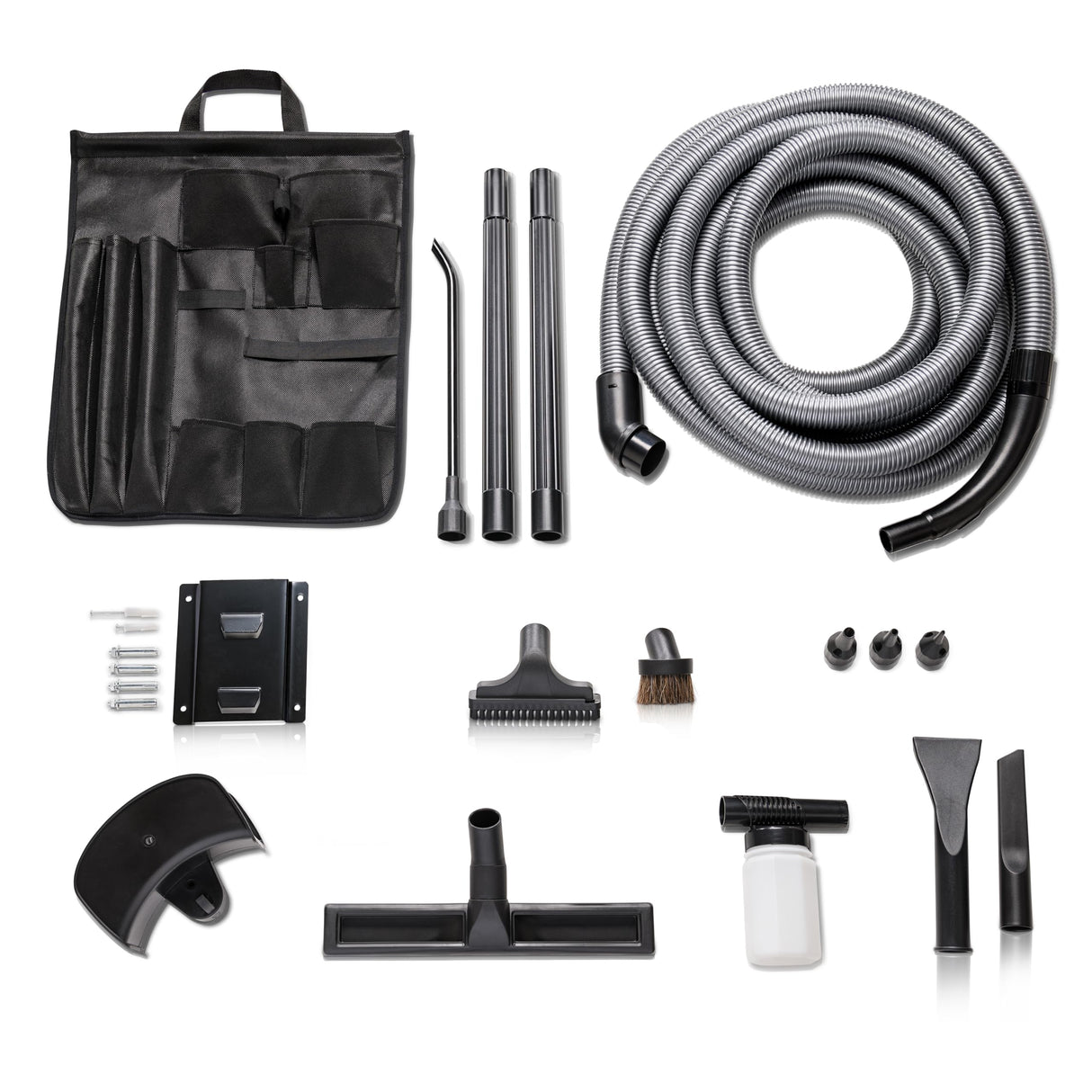 Prolux Professional Shop Blue Wall Mounted Garage Vac, Wet Dry Pick Up Prolux