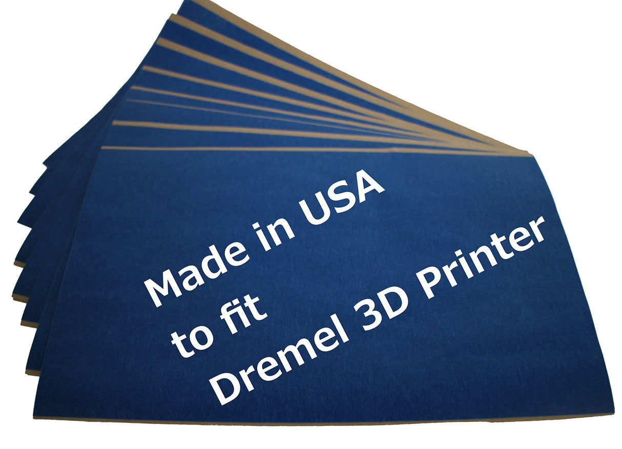 Blue Tape for Dremel 3D40 Build Platform (10 pack) for 3D Printer TabSynth