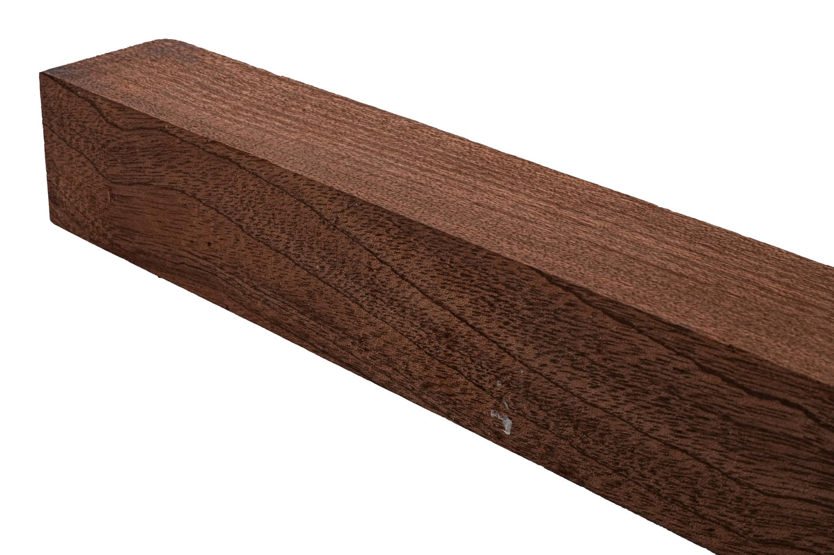 Exotic Wood Zone Raw Lumber Turning Blanks - Kiln-Dried Exotic Hardwood Wood Turning Blank for Eco-Friendly Woodturning, Wood Lathe, and DIY Projects Sapele 2-1/2" x 2-1/2" x 12" Exotic Wood Zone