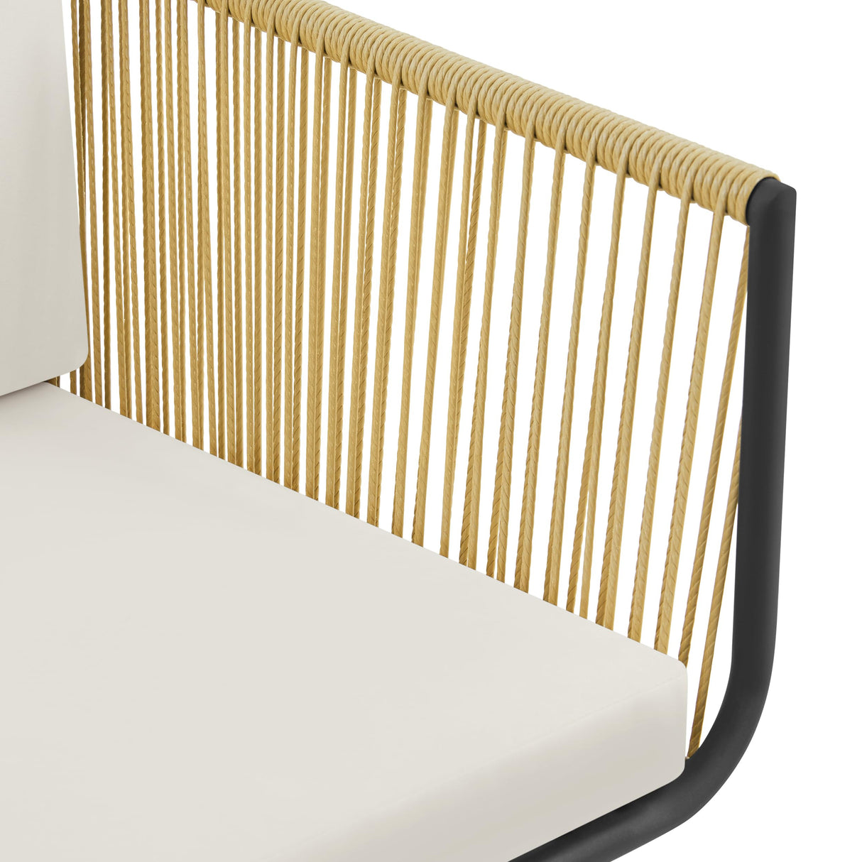 Yaheetech 3 Piece Patio Rattan Bistro Set, Outdoor All Weather PE Wicker Conversation Furniture Set with 2 Chairs & Tempered Glass Top Table & Cushions, for Poolside/Porch/Garden/Yard, Tan/Cream Yaheetech