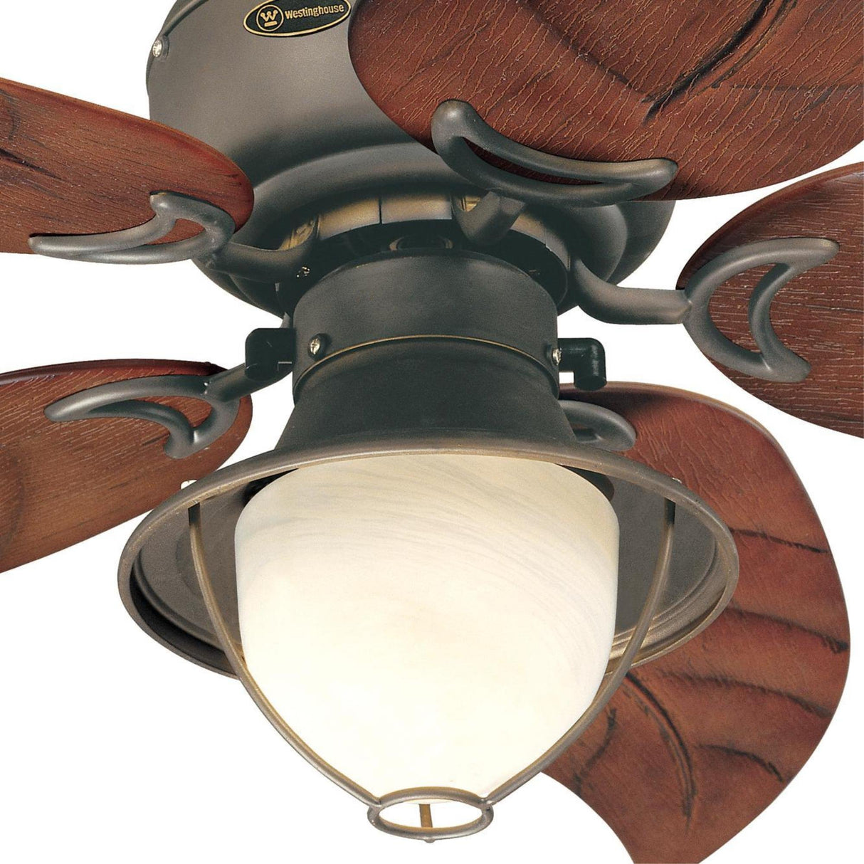 Westinghouse 7236200 Oasis Indoor/Outdoor Ceiling Fan with Light, 48 Inch, Oil Rubbed Bronze Westinghouse