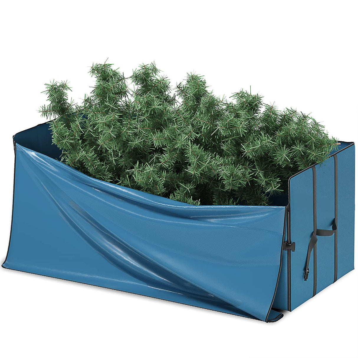 Hearth & Harbor Christmas Tree Storage Bag - Fit Upto 7.5 ft Holiday Trees - Extra Wide Christmas Tree Storage Box Container Made from Durable Oxoford 600D Waterproof Fabric with Handles & Dual Zipper Hearth & Harbor