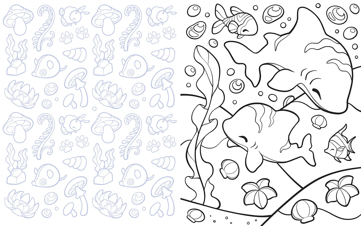 Cute Chibi Creature Coloring: Color over 60 Adorable Creatures WoodArtSupply