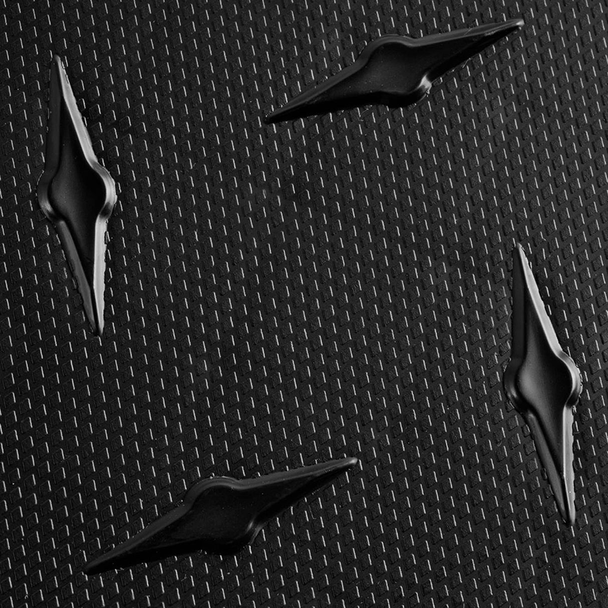 Speedway Diamond Interlocking Garage Floor Tiles 12 x 12-Inch, Black, 50 Piece Set Speedway