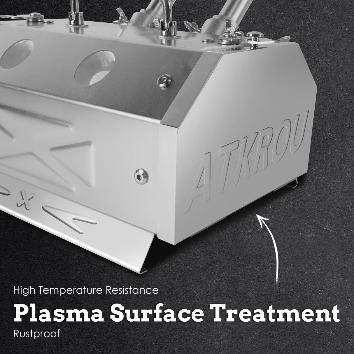 ATkrou Gas Propane Forge 2600°F,Double Doors,Large Capacity,Portable Equipment,Knife Making(Stainless Steel) Blacksmithing Farrier tool,Gas Welding Kits, Forge Kit GY200 ATkrou