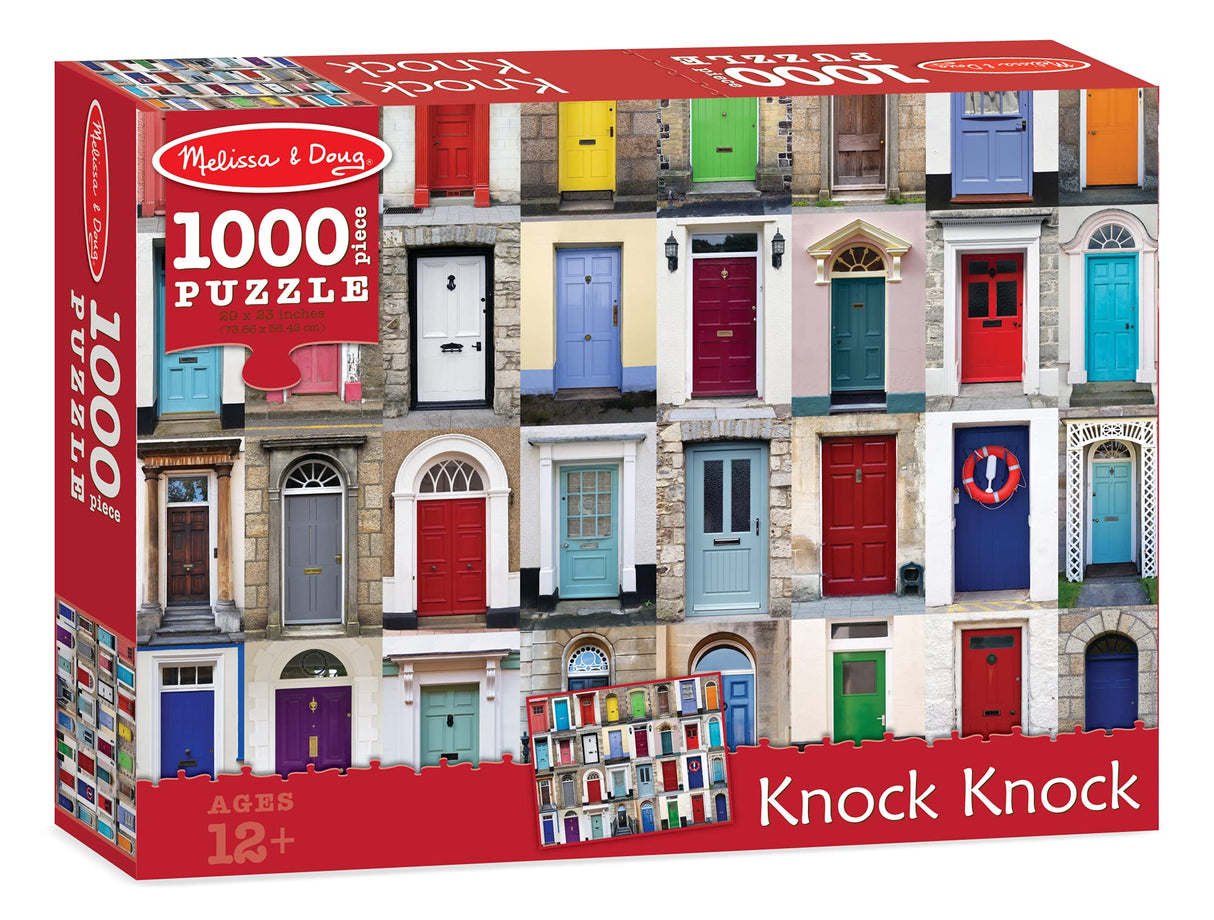 Melissa & Doug 1,000-Piece Knock Knock Doorways Jigsaw Puzzle (29 x 23 inches) Melissa & Doug