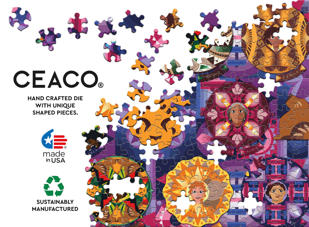 Ceaco - Disney - Encanto - Mandala - 1500 Piece Jigsaw Puzzle Ceaco