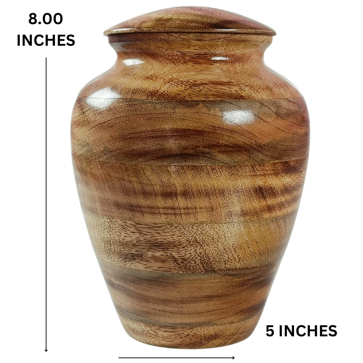 Cremation Memorial Urns for Human Ashes Adult Male Female Urns Box and Casket for Ashes Men Women Child Large Burial Funeral Urns for Ashes (A) Emporium Crafts