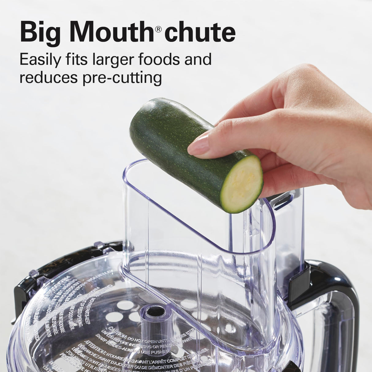 Hamilton Beach Stack & Snap Food Processor and Vegetable Chopper, BPA Free, Stainless Steel Blades, 12 Cup Bowl, 2-Speed 450 Watt Motor, Black (70725A) Hamilton Beach