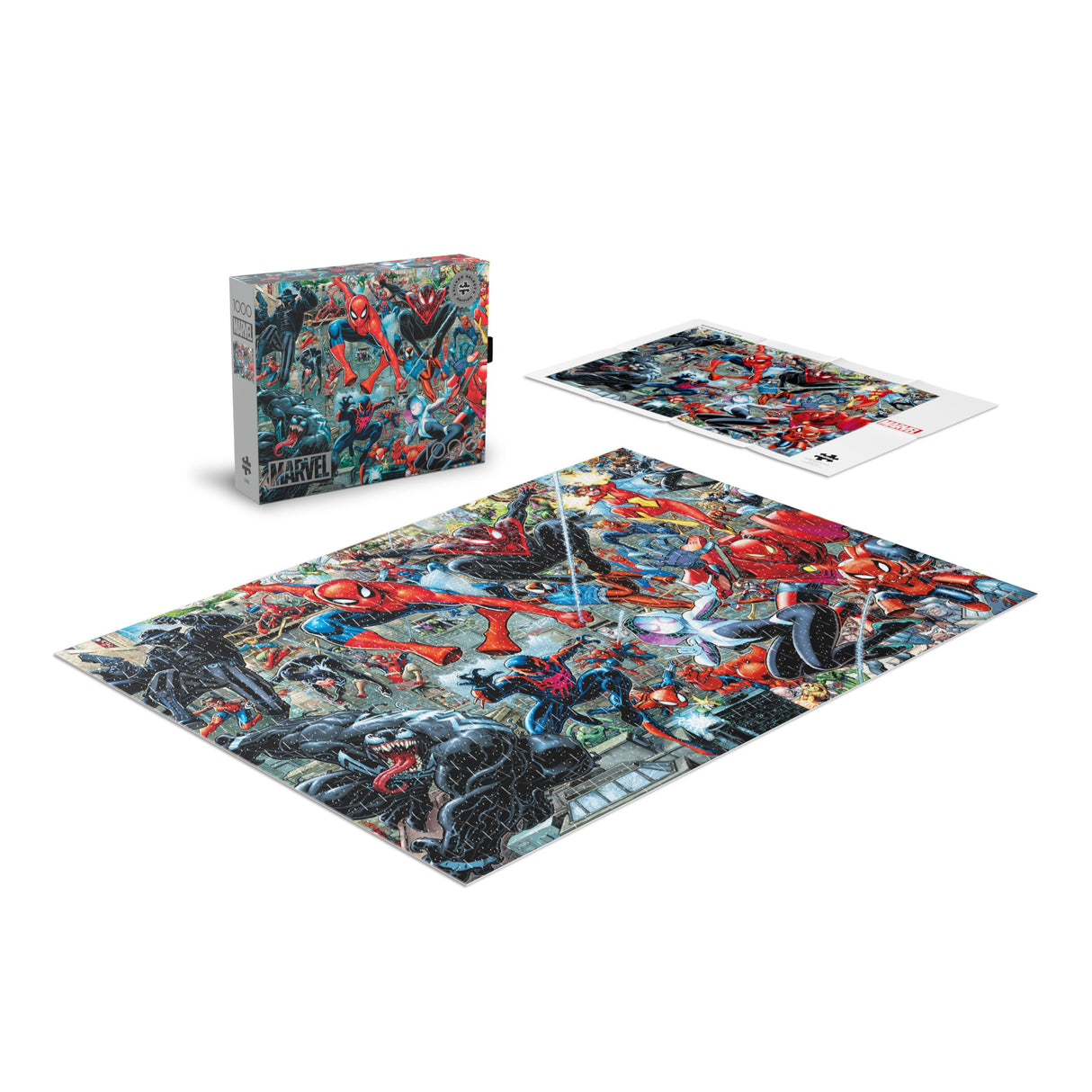 Buffalo Games - Silver Select - Marvel - Spider-Verse - 1000 Piece Jigsaw Puzzle for Adults -Challenging Puzzle Perfect for Game Nights - Finished Size is 26.75 x 19.75 Buffalo Games