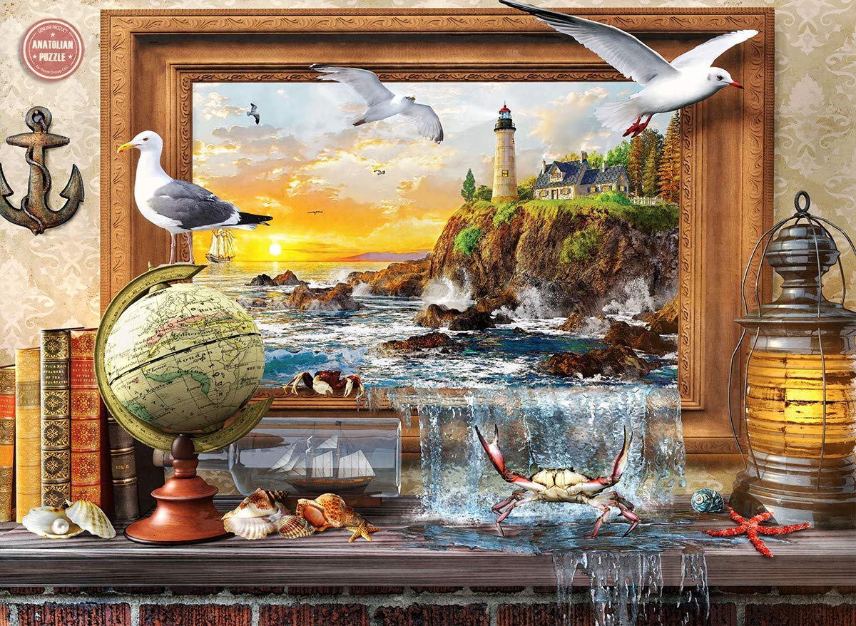 Anatolian Marine to Life Jigsaw Puzzle (1000 Piece), Multicolor (PER1025) Anatolian