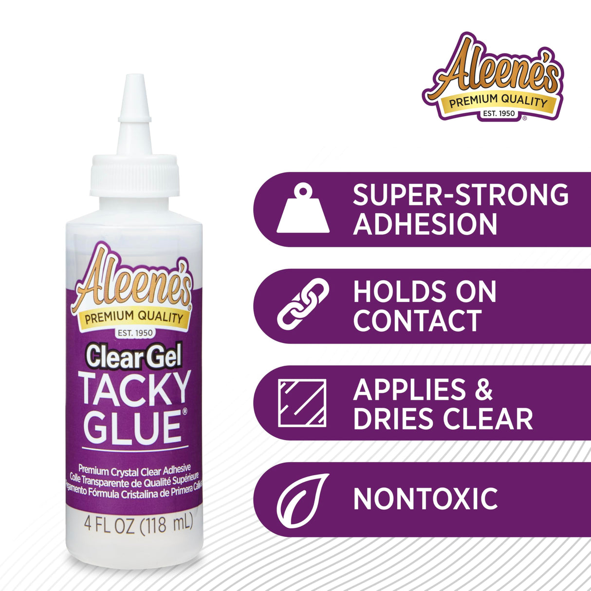 Aleene's Clear Gel Tacky Glue 4oz Aleene's