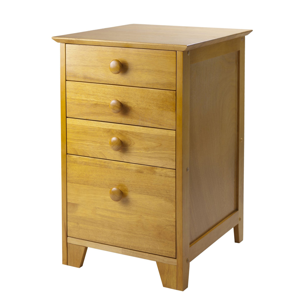Winsome Studio File Cabinet, Honey Winsome