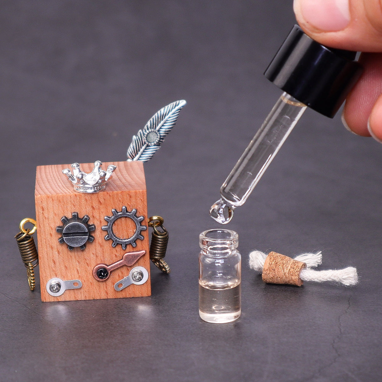 Build Your Own Timber Robot Air Freshener DIY Craft Kit