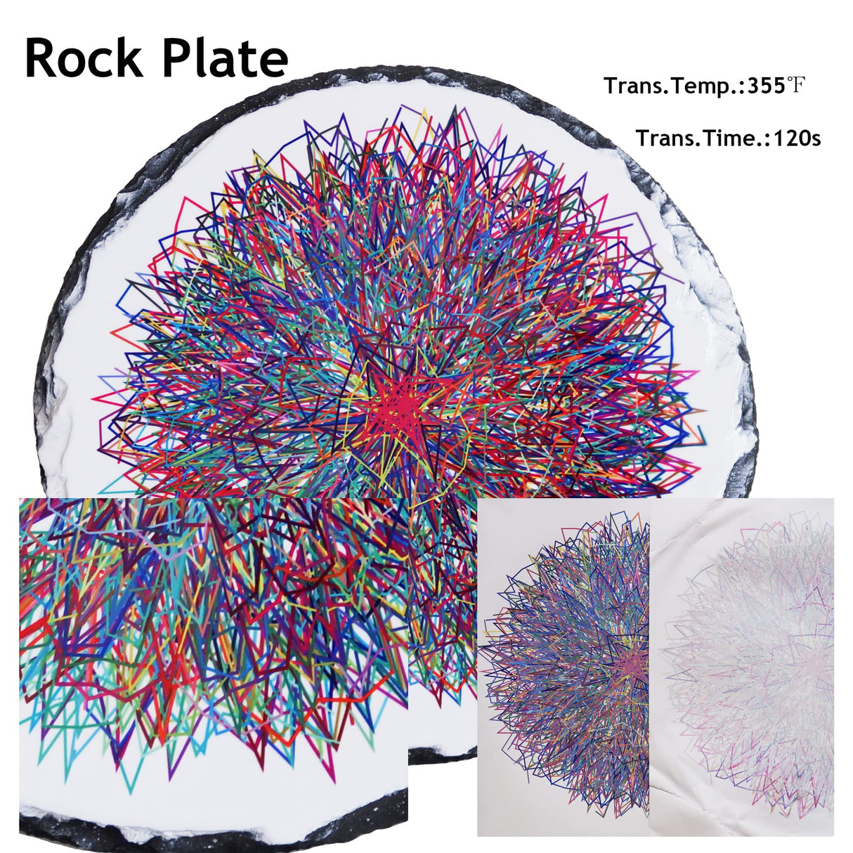 LIT Sublimation Paper 150sheets 8.5x11” 100gsm Letter Size - Heat Press Transfer Paper for Any Epson Sawgrass Ricoh HP Inkjet Printers with Sublimation Ink for Unique Crafts DIY Mugs Tumblers T-Shirts LIT PAPER