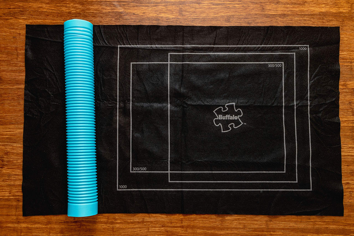 Buffalo Games - Roll-Up Puzzle Mat, Blue Buffalo Games