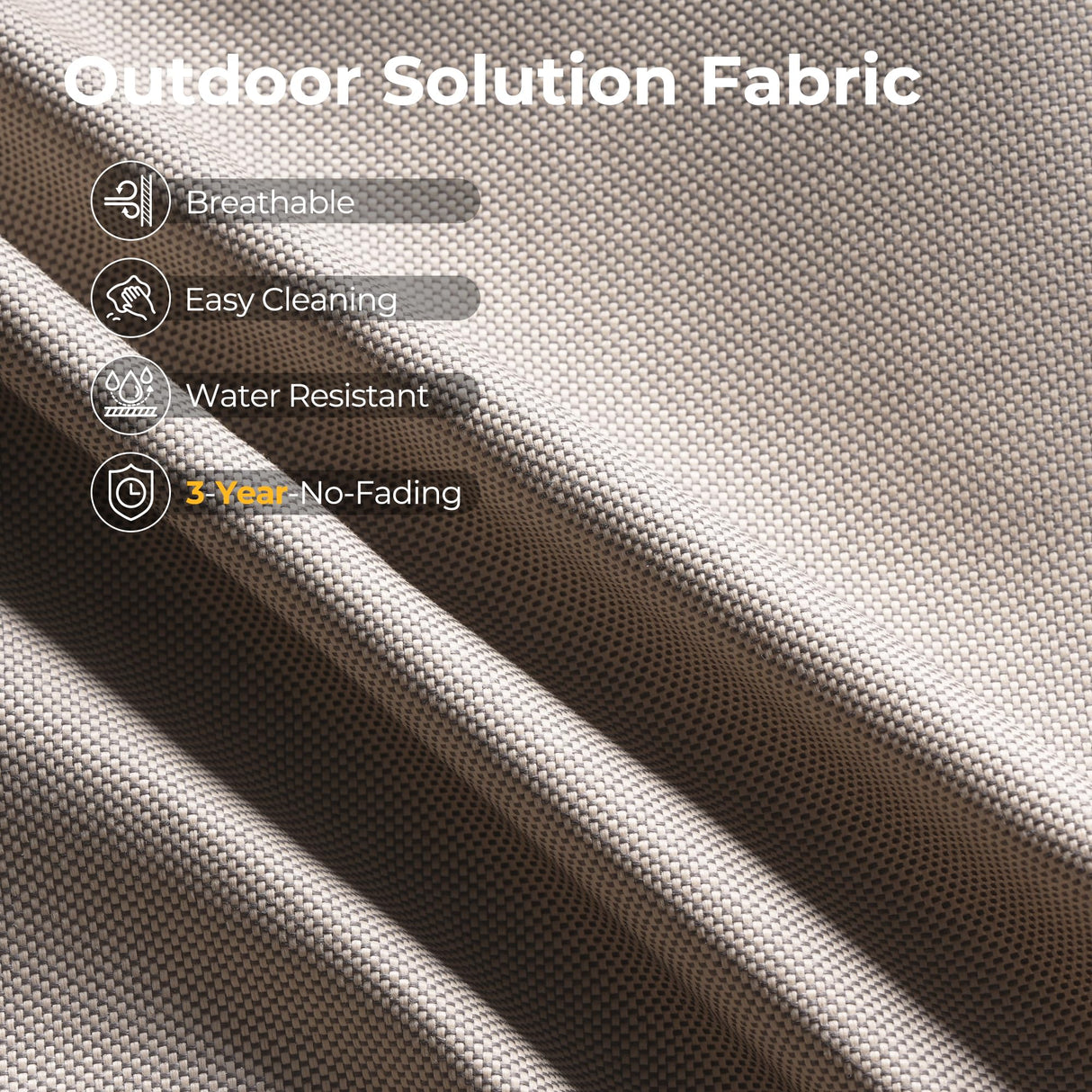 HOOOWOOO Outdoor Sectional Patio Furniture Set,6 Pieces Wicker Conversation Sets L Shaped Couch,Extra Deep Out Door Sofa Outside Furniture,Beige HOOOWOOO