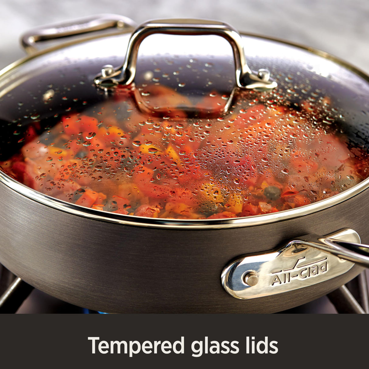 All-Clad HA1 Hard Anodized Non Stick Fry Pan Set 2 Piece, 8, 10 Inch, Induction, Oven Broiler Safe 500F, Pots and Pans Set, Kitchen Frying Pans, Skillets, Premium Cookware, Home, Dishwasher Safe Black All-Clad