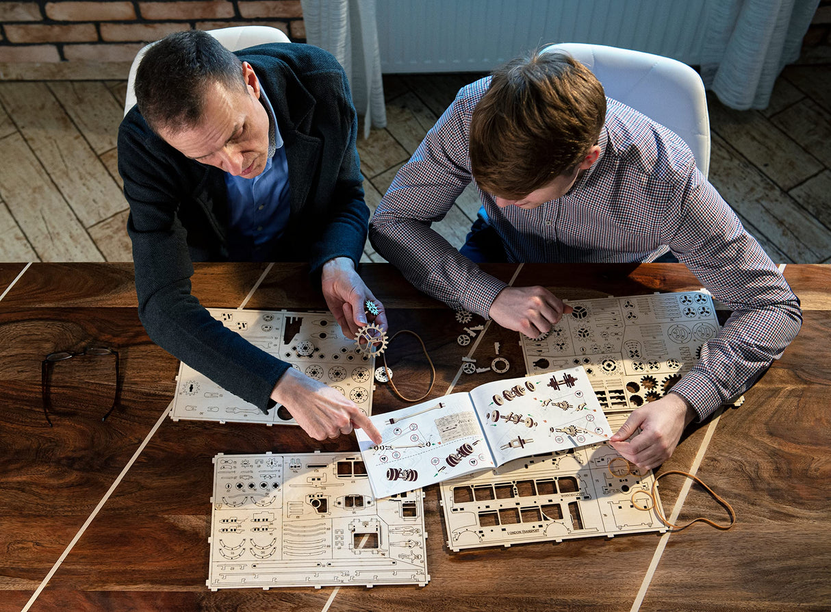 WOODEN.CITY Pendulum Kinetic Wood Sculpture Wall - 3D Wooden Puzzle for Adults - Wooden Kinetic Sculpture – 3D Wood Puzzles for Adults - Wooden WOODEN.CITY