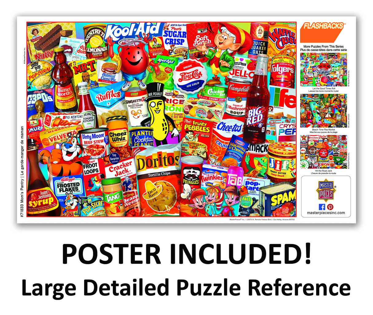 MasterPieces - 1000 Piece Jigsaw Puzzle, Mom’s Pantry, Fun for Adults, Family, Kids, Non-Glare Finish, 19.25" x 26.75" Masterpieces