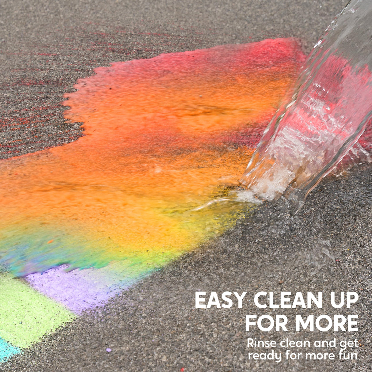 JOYIN 6 PCS Jumbo Sidewalk Chalk with 6 Colors, Washable Sidewalk Chalk for Kids, Non-Toxic Art Supplies, Outdoor Games, Playground Accessories JOYIN