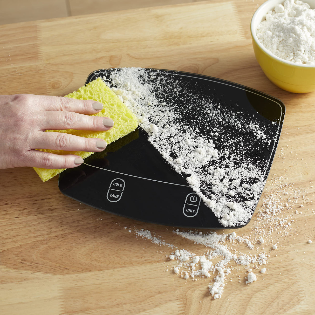 Taylor Waterproof Digital Kitchen Scale, 11 pounds, Black Taylor