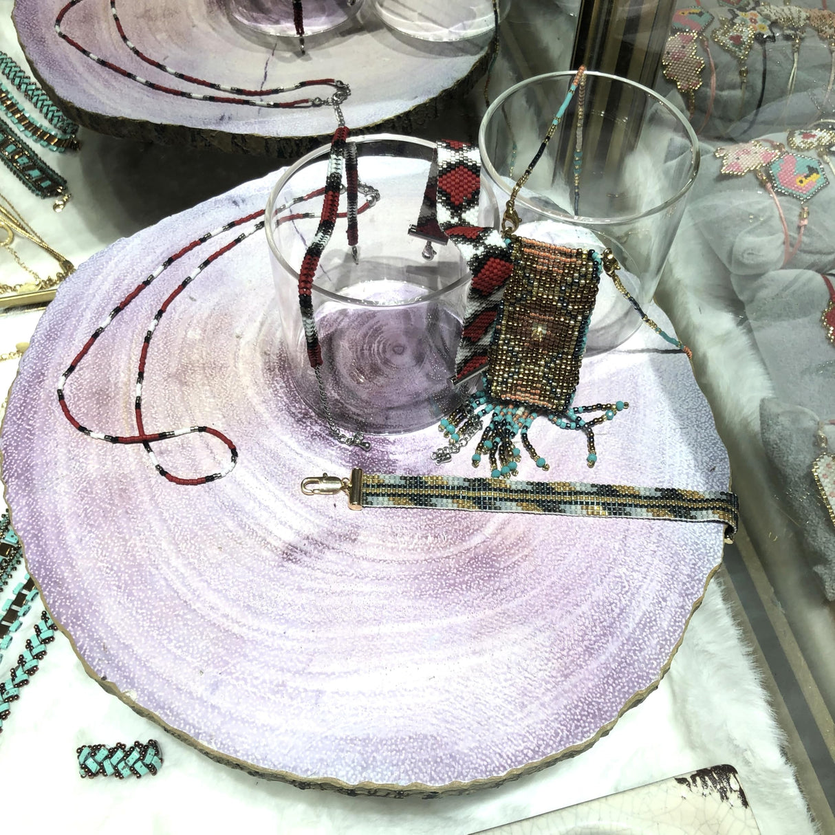 Unfinished Wood Slices, 6 Piece Set, Round Wood Discs for DIY Crafts, Wedding Decor, Centerpieces, Door Sign Decor (9-10 Inches) Palmhomee