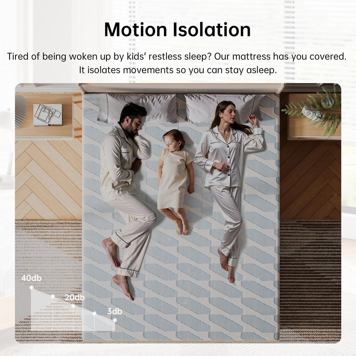 GTWMAT Queen Size Mattress 10 Inch, Cooling Gel Memory Foam Mattress in a Box for Pressure Relief, Removable Cover, Medium Firm, Motion Isolation, Breathable Comfort, CertiPUR-US Certified, Blue GTWMAT