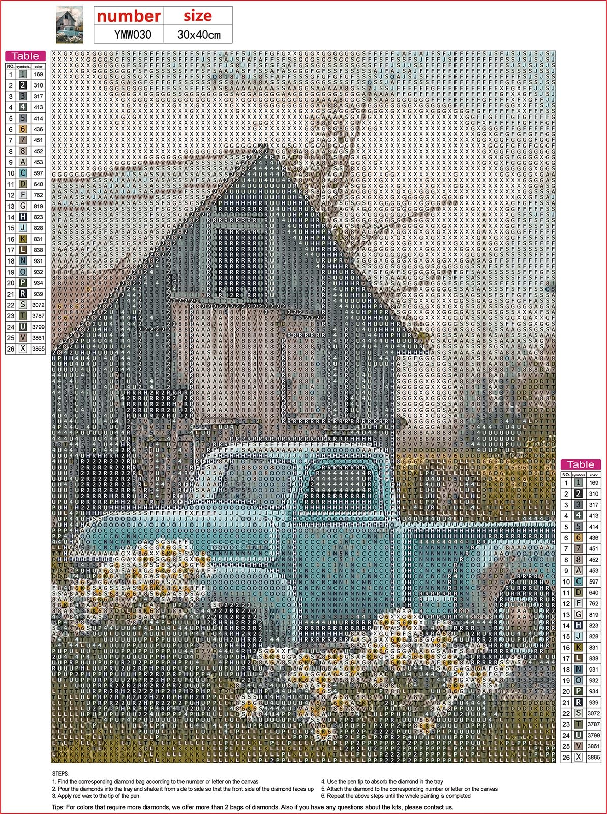 MXJSUA DIY 5D Diamond Painting Kits for Adults, Old Truck and Barn Diamond Art Painting Full Drill Crystal Rhinestone Embroidery Craft Kits for Home Wall Decor Gifts, 12x16inch MXJSUA